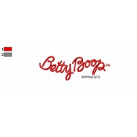 Betty Boop Embroidery Design 3